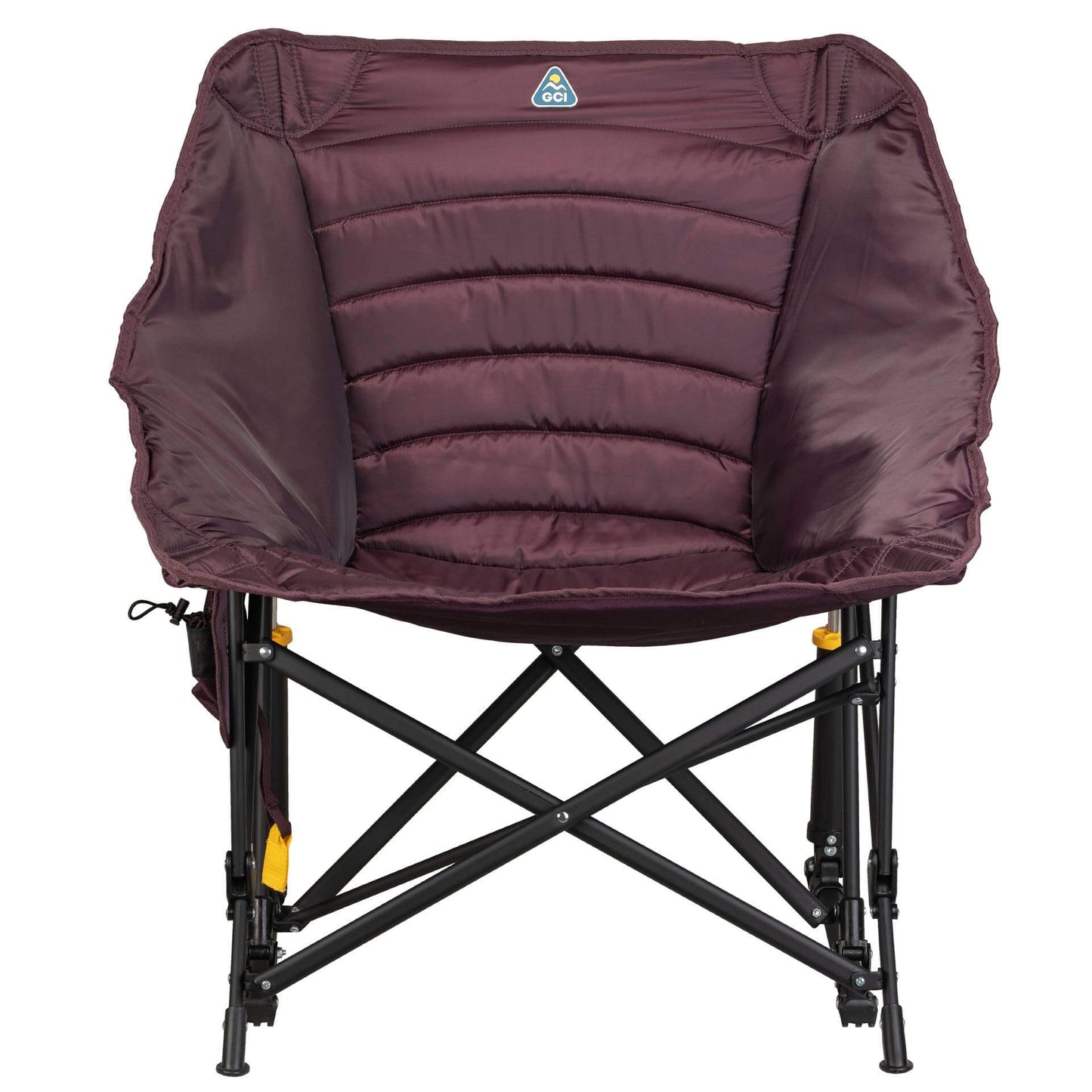 Heavy-Duty Freestyle Puff Rocker - Choice 731 - Heavy-Duty Kickback Rocker with Beverage Holder Detail