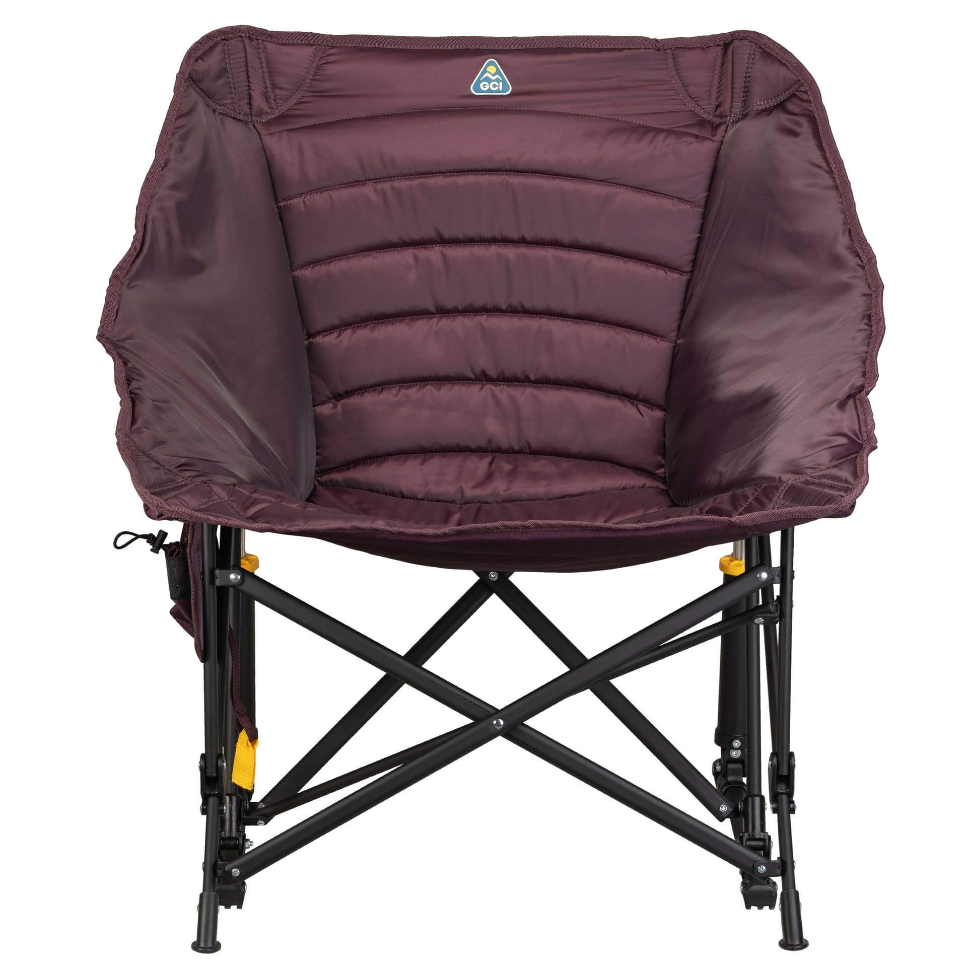 Heavy-Duty Freestyle Puff Rocker - Choice 731 - Heavy-Duty Kickback Rocker with Beverage Holder Detail
