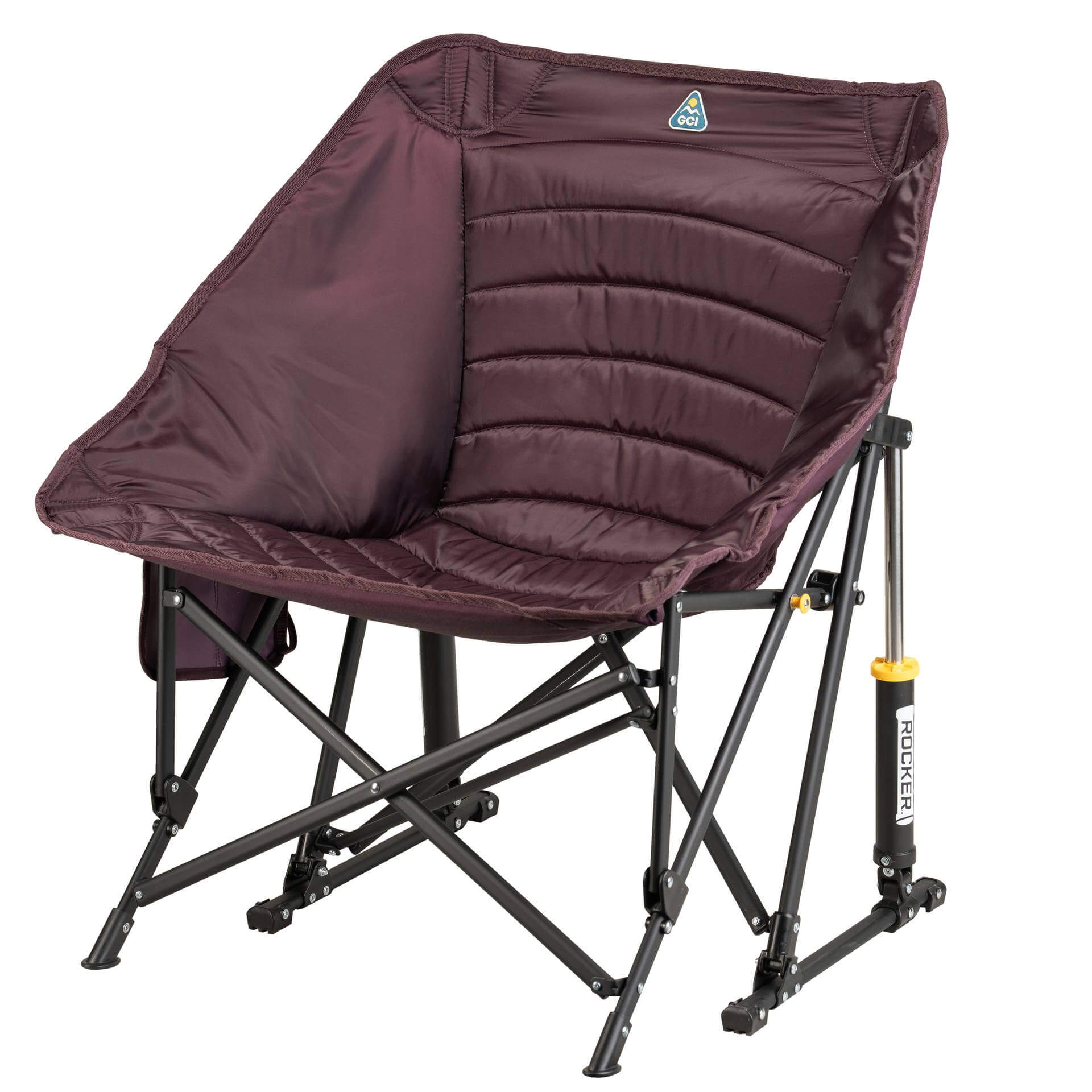 Heavy-Duty Freestyle Puff Rocker - Choice 731 - Heavy-Duty Kickback Rocker with Beverage Holder Detail