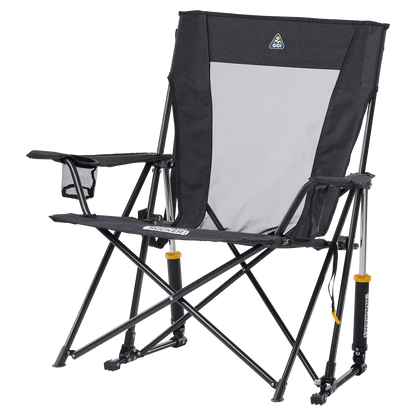 Patented Spring-Action Comfort Pro Rocker XL - Choice 107 - Heavy-Duty Kickback Rocker with Beverage Holder Detail