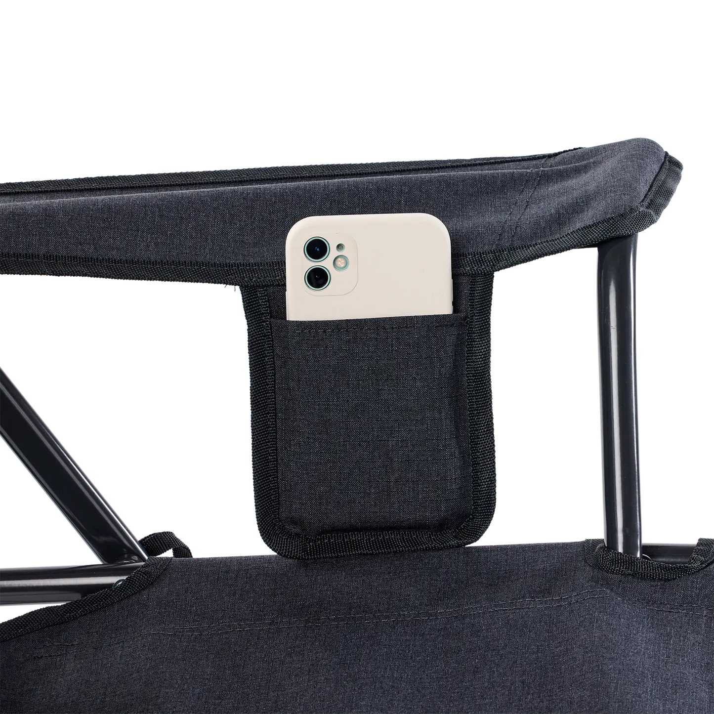 Patented Spring-Action Comfort Pro Rocker XL - Choice 107 - Heavy-Duty Kickback Rocker with Beverage Holder Detail