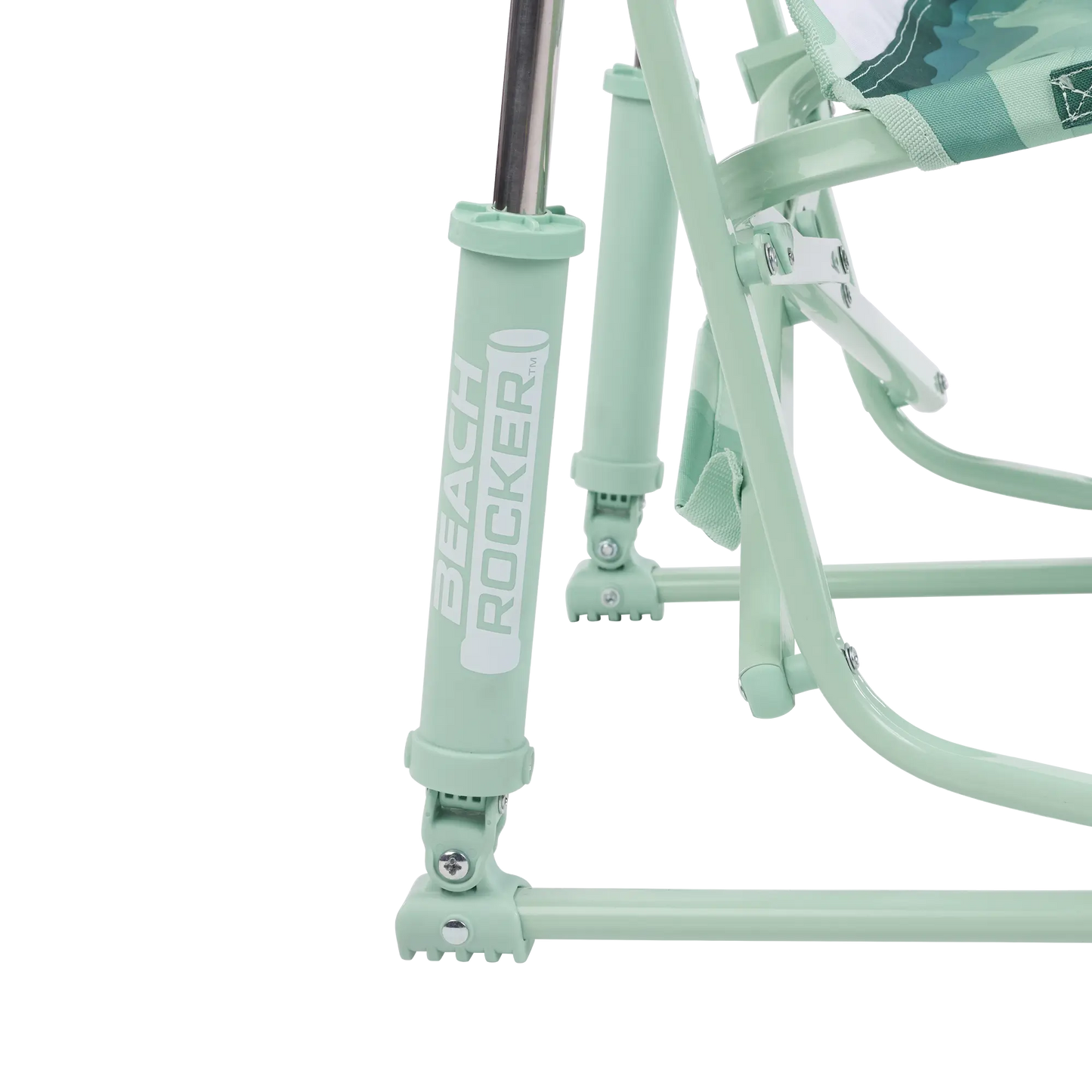 Backpack Travel Beach Rocker - Choice 712 - Portable Heavy-Duty Low Boy Chair for Ocean Side Detail