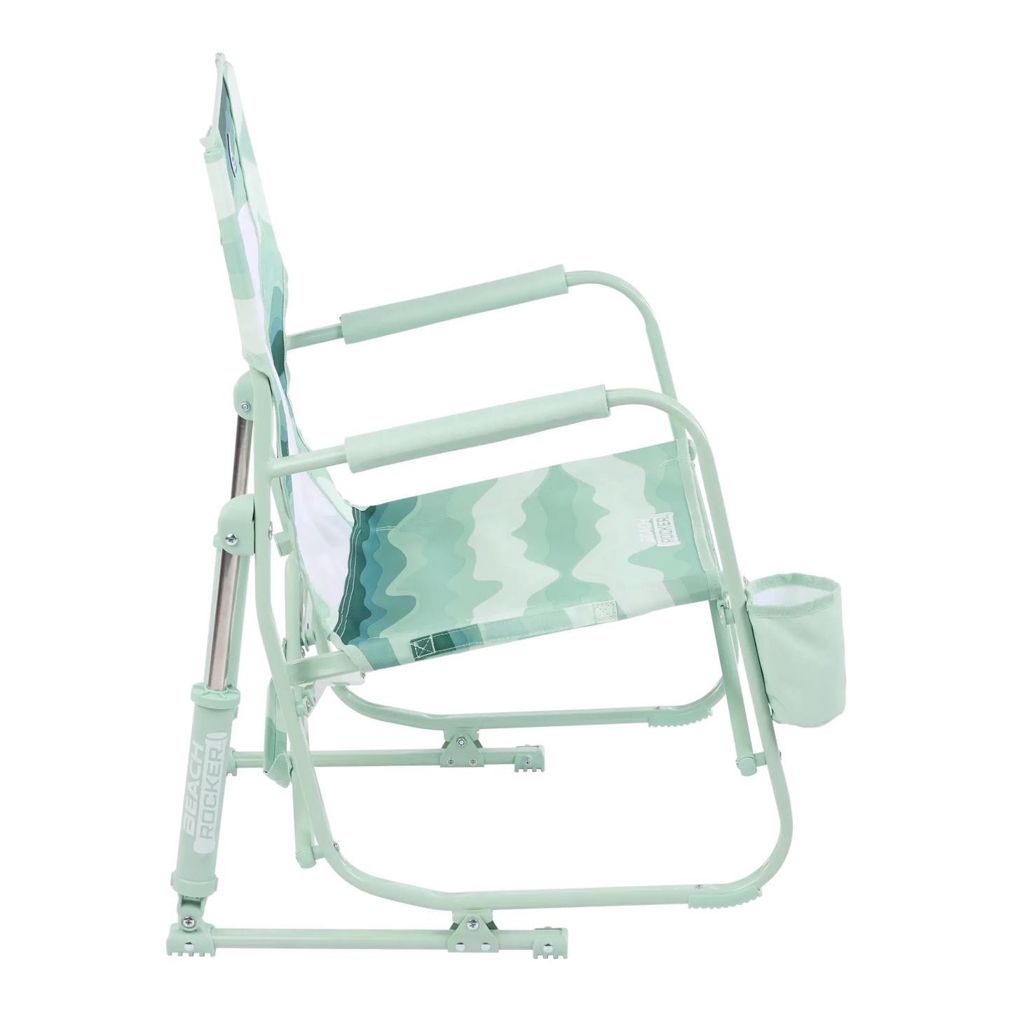 Backpack Travel Beach Rocker - Choice 712 - Portable Heavy-Duty Low Boy Chair for Ocean Side Detail