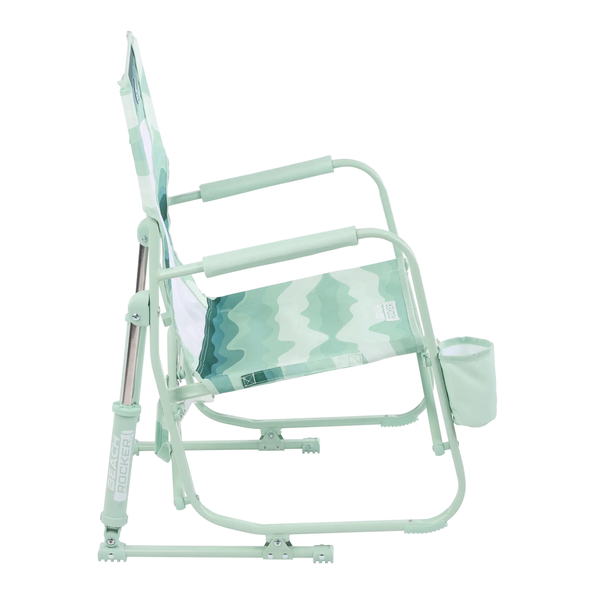 Backpack Travel Beach Rocker - Choice 712 - Portable Heavy-Duty Low Boy Chair for Ocean Side Detail