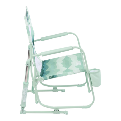 Backpack Travel Beach Rocker - Choice 712 - Portable Heavy-Duty Low Boy Chair for Ocean Side Detail