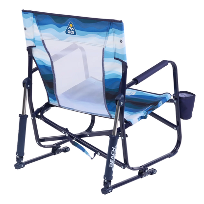 Backpack Travel Beach Rocker - Choice 712 - Portable Heavy-Duty Low Boy Chair for Ocean Side Detail