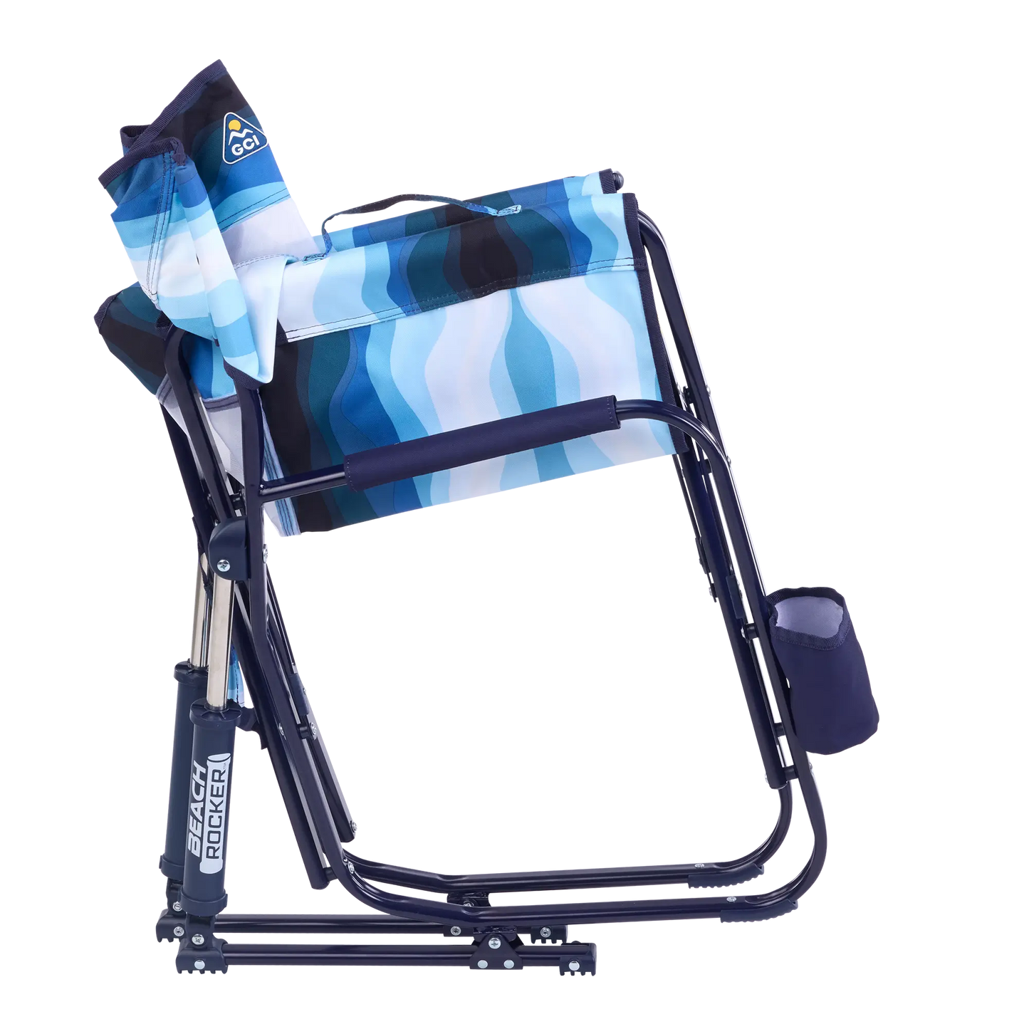 Backpack Travel Beach Rocker - Choice 712 - Portable Heavy-Duty Low Boy Chair for Ocean Side Detail