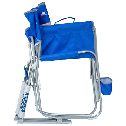 Smooth Motion Beach Rocker Bundle - Choice 773 - Freestyle Rocker Portable Outdoor Folding Chair Detail