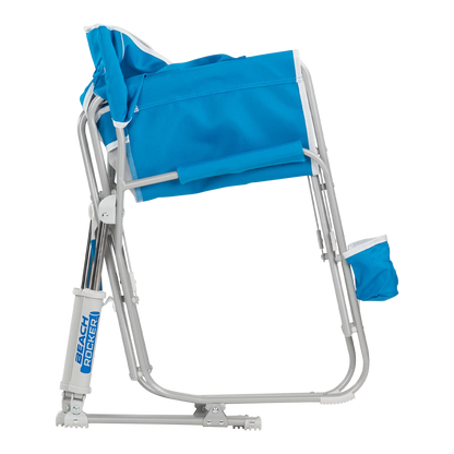 Backpack Travel Beach Rocker - Choice 712 - Portable Heavy-Duty Low Boy Chair for Ocean Side Detail