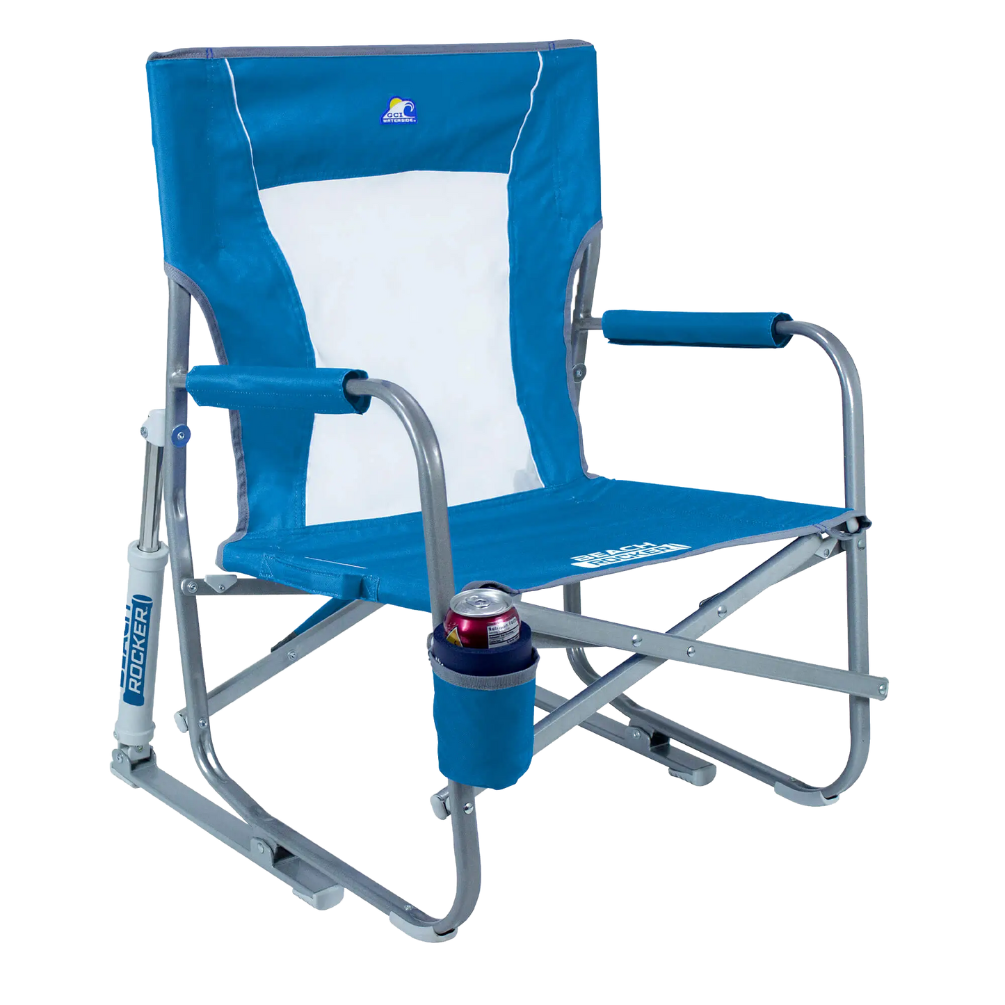 Smooth Motion Beach Rocker Bundle - Choice 773 - Freestyle Rocker Portable Outdoor Folding Chair Detail