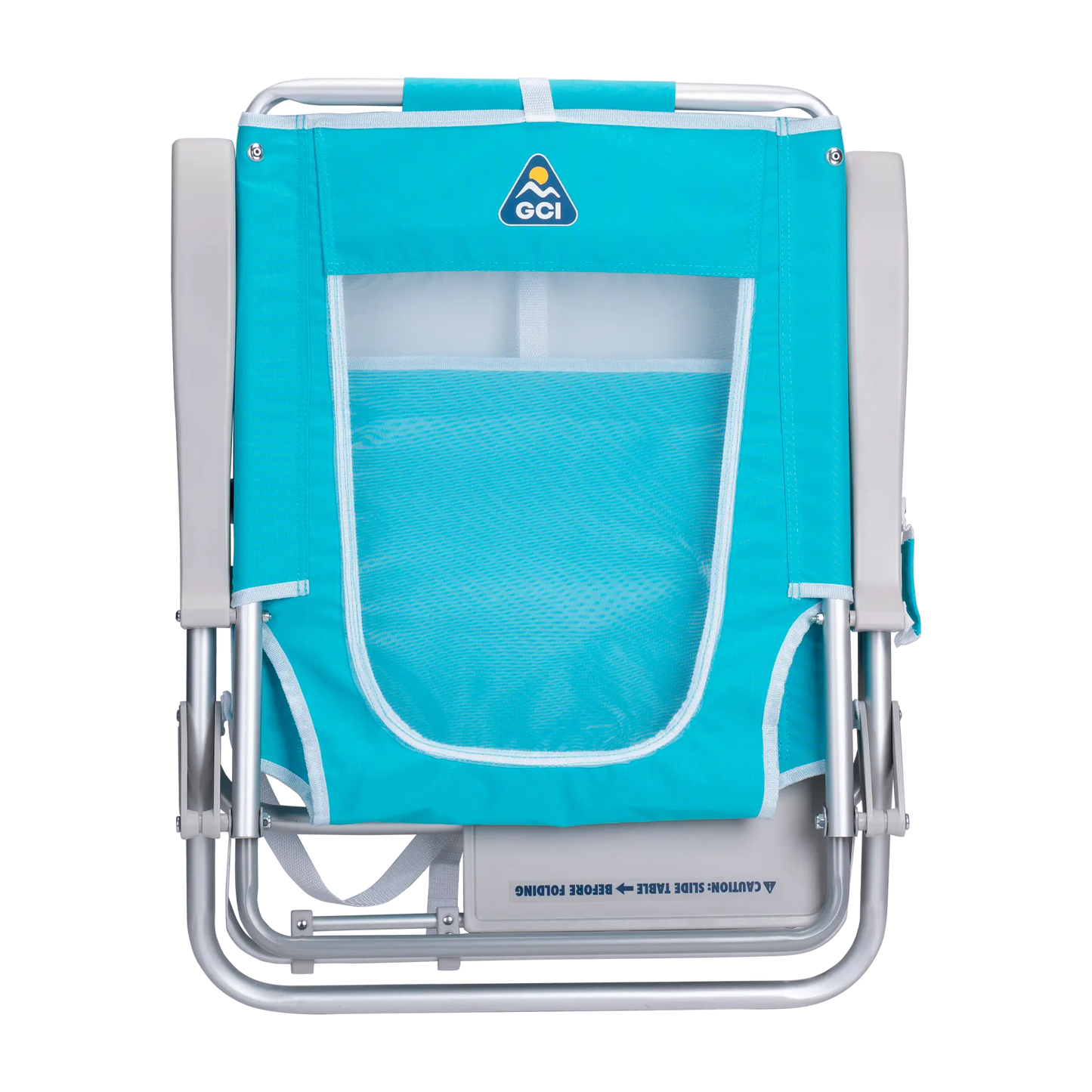 Space-Saving Pico Big Surf with Slide Table - Choice 334 - Ultra-Lightweight Telescoping PackSeat Travel Stool Detail