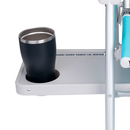 Space-Saving Pico Big Surf with Slide Table - Choice 334 - Ultra-Lightweight Telescoping PackSeat Travel Stool Detail