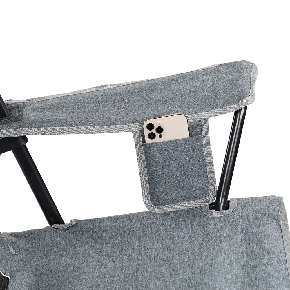 Ultra-Compact Comfort Quad Chair - Choice 989 - Ultra-Lightweight Telescoping PackSeat Travel Stool Detail