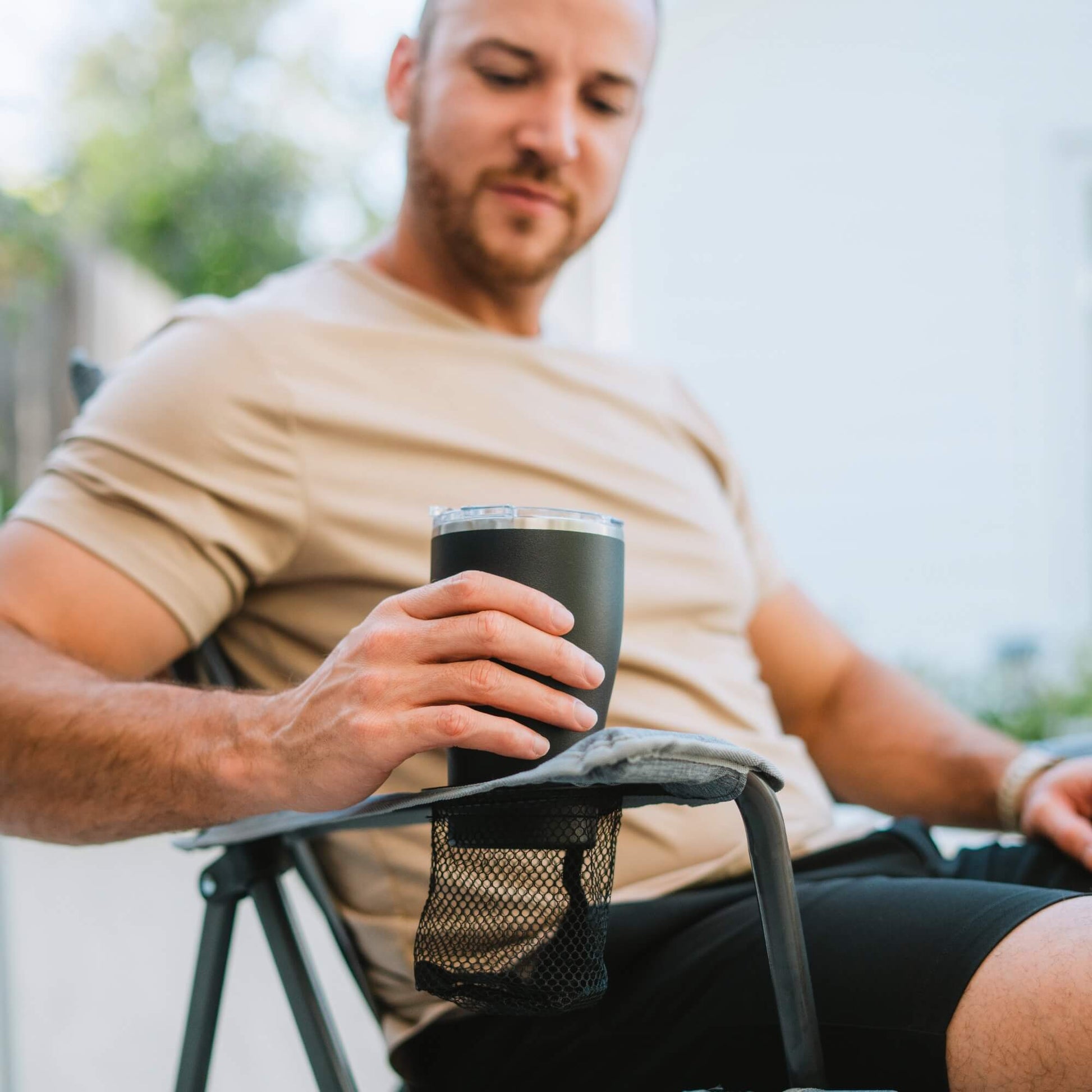 Ultra-Compact Comfort Quad Chair - Choice 989 - Ultra-Lightweight Telescoping PackSeat Travel Stool Detail