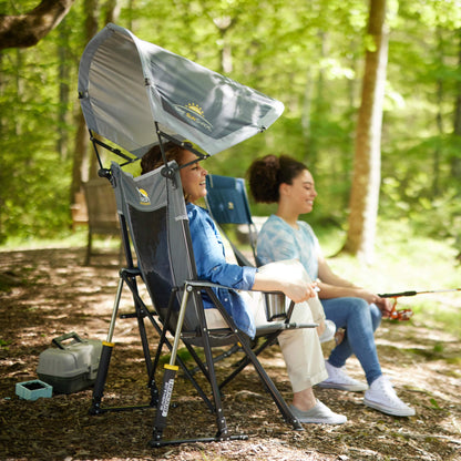 Heavy Duty SunShade Rocker - Choice 550 - SunShade Canopy for Beach & Camping Detail