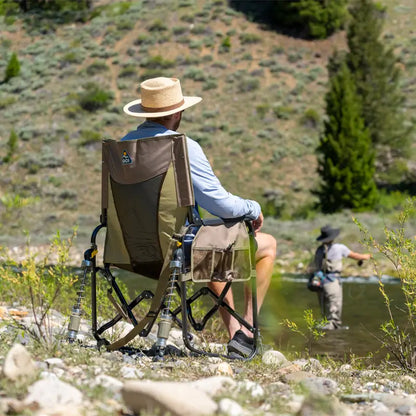 Smooth Motion Adjustable Rocker - Choice 573 - RoadTrip Rocker Smooth Motion Camp Chair Detail