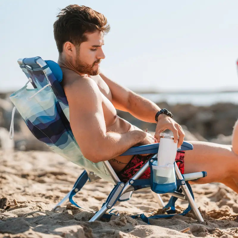 Lightweight Messenger Backpack Beach Chair - Choice 709 - Space-Saving Micro-Folding Chair for Backpacking Detail
