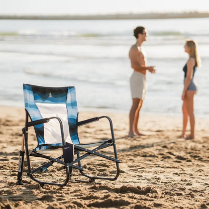 Backpack Travel Beach Rocker - Choice 712 - Portable Heavy-Duty Low Boy Chair for Ocean Side Detail