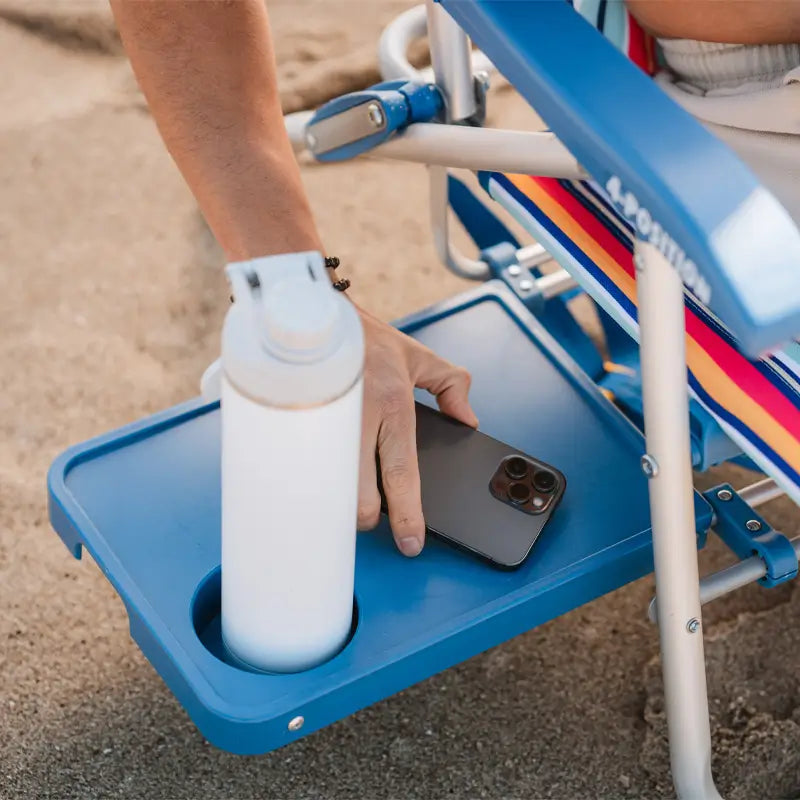 Space-Saving Pico Big Surf with Slide Table - Choice 334 - Ultra-Lightweight Telescoping PackSeat Travel Stool Detail