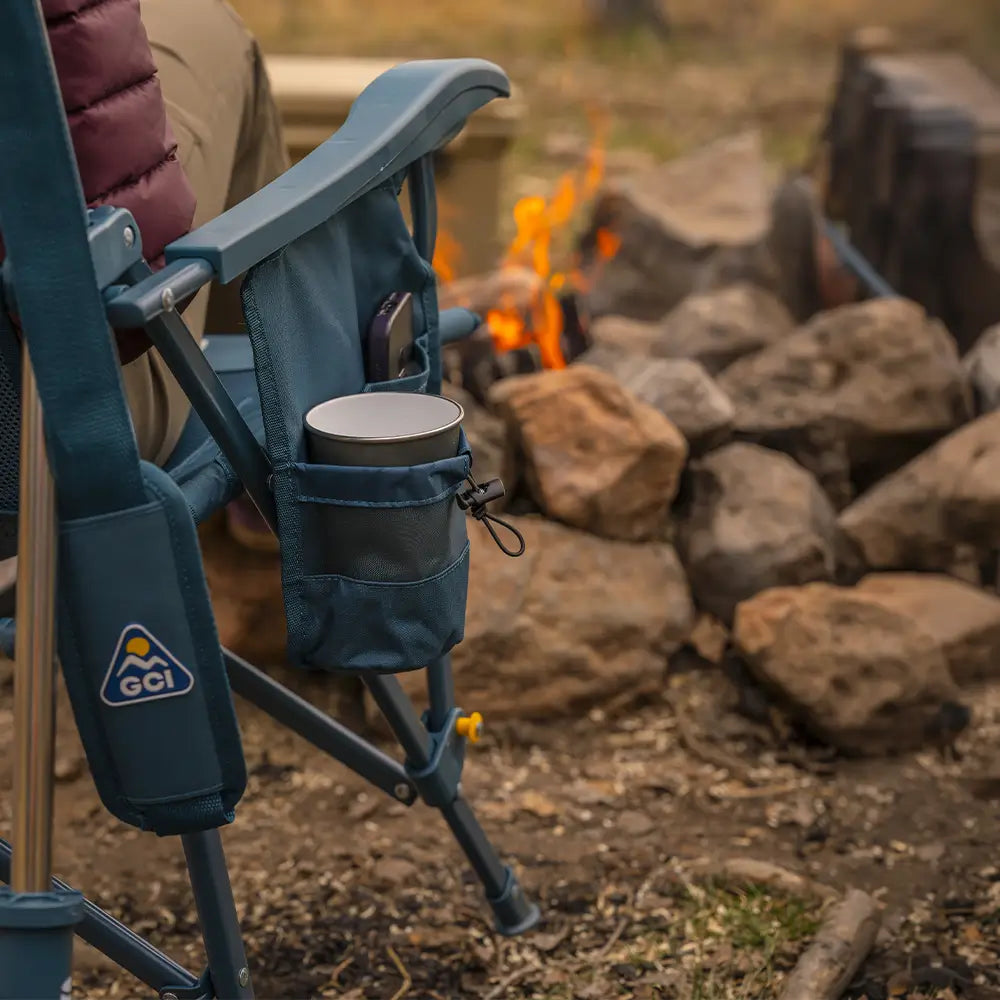 Luxury Camp BreezeRocker - Choice 504 - Freestyle Rocker Portable Outdoor Folding Chair Detail
