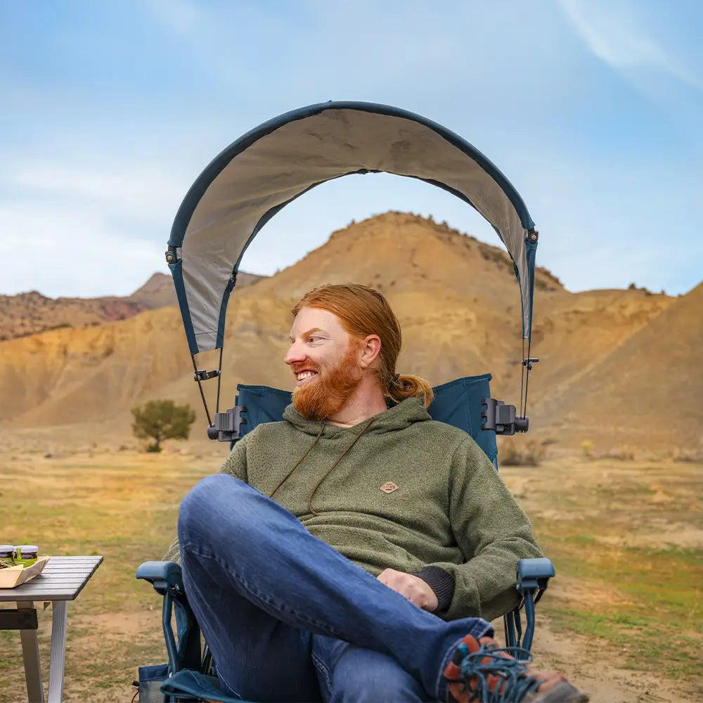 Luxury Camp BreezeRocker - Choice 504 - Freestyle Rocker Portable Outdoor Folding Chair Detail
