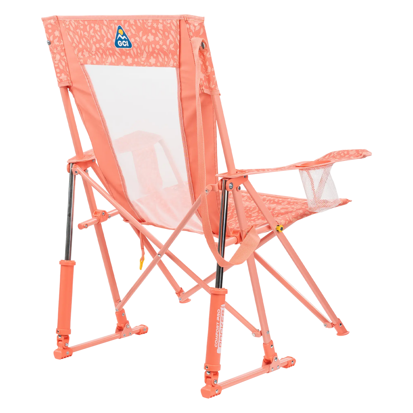 Smooth Motion Comfort Pro Rocker - Choice 375 - Freestyle Rocker Portable Outdoor Folding Chair Detail