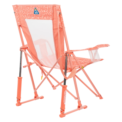 Smooth Motion Comfort Pro Rocker - Choice 375 - Freestyle Rocker Portable Outdoor Folding Chair Detail