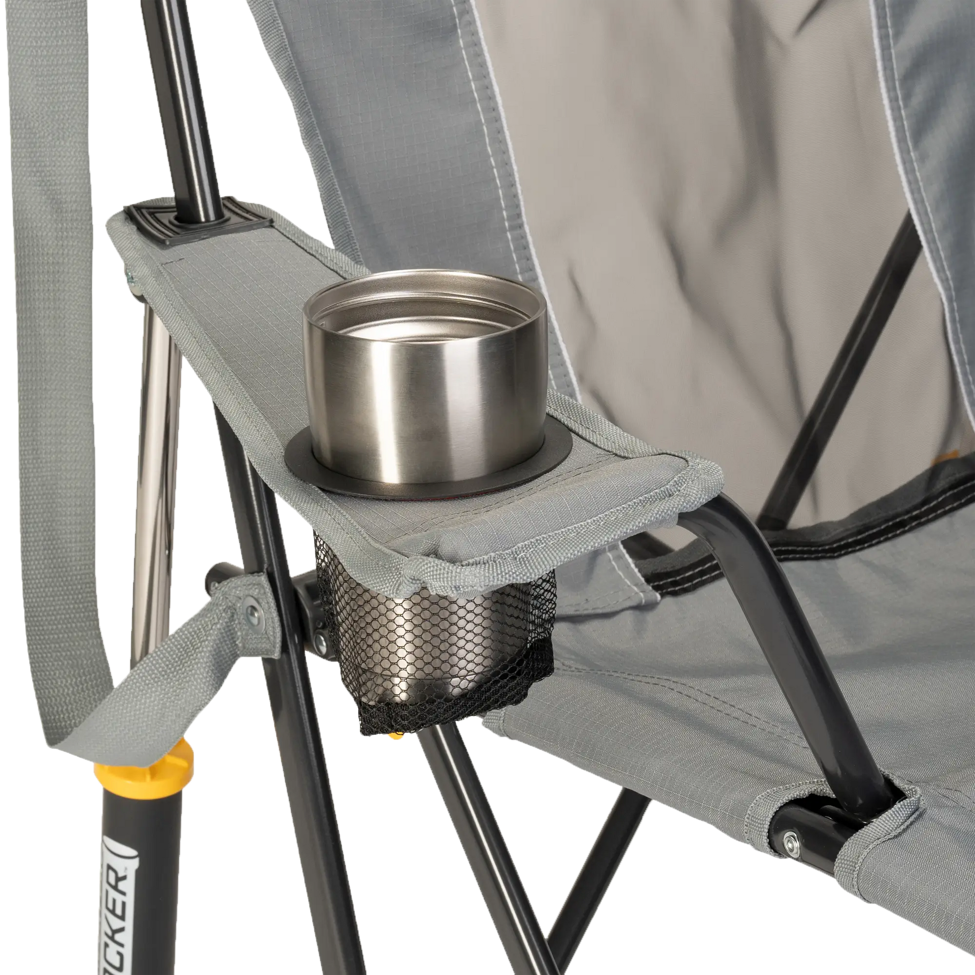 Smooth Motion Comfort Pro Rocker - Choice 375 - Freestyle Rocker Portable Outdoor Folding Chair Detail