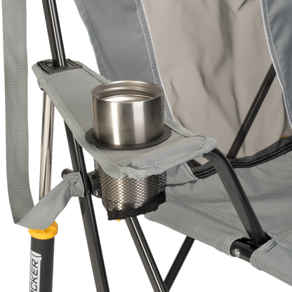Smooth Motion Comfort Pro Rocker - Choice 375 - Freestyle Rocker Portable Outdoor Folding Chair Detail
