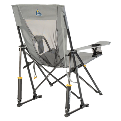 Smooth Motion Comfort Pro Rocker - Choice 375 - Freestyle Rocker Portable Outdoor Folding Chair Detail