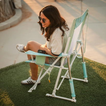 Smooth Motion Comfort Pro Rocker - Choice 375 - Freestyle Rocker Portable Outdoor Folding Chair Detail