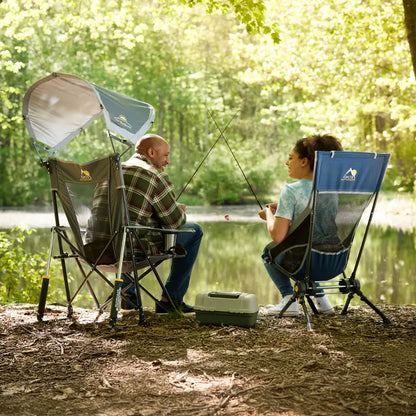 Telescoping Frame ComPack Rocker - Choice 980 - Pico Compact Folding Camp Chair with Carry Bag Detail