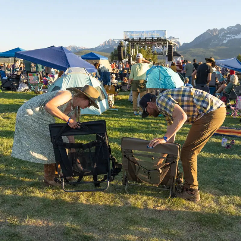 Micro-Folding Everywhere Chair 2 - Choice 656 - Space-Saving Micro-Folding Chair for Backpacking Detail