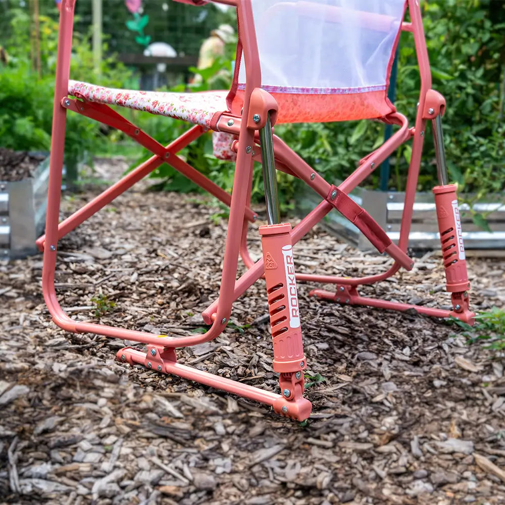 Premium All-Weather Freestyle Rocker Elite - Choice 460 - Patented Spring-Action Rocking Chair for Camping Detail
