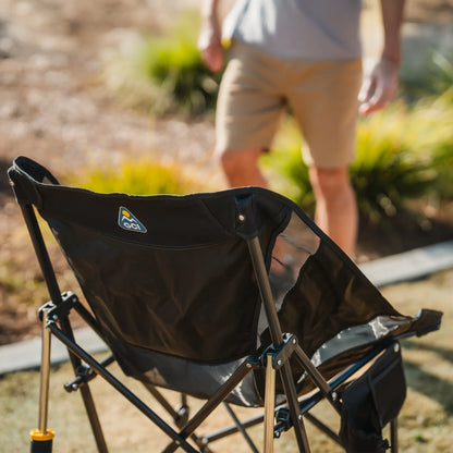 Premium All-Weather Pod Rocker Elite - Choice 832 - RoadTrip Rocker Smooth Motion Camp Chair Detail