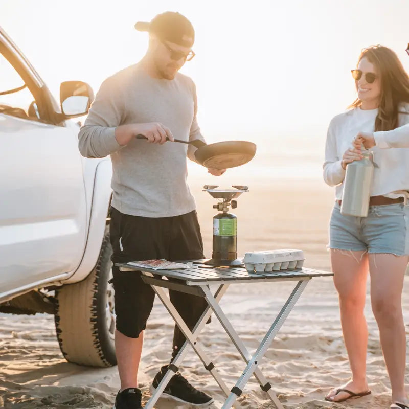 Heavy-Duty Compact Camp Table 25 - Choice 214 - Essential Daily Equipment Detail