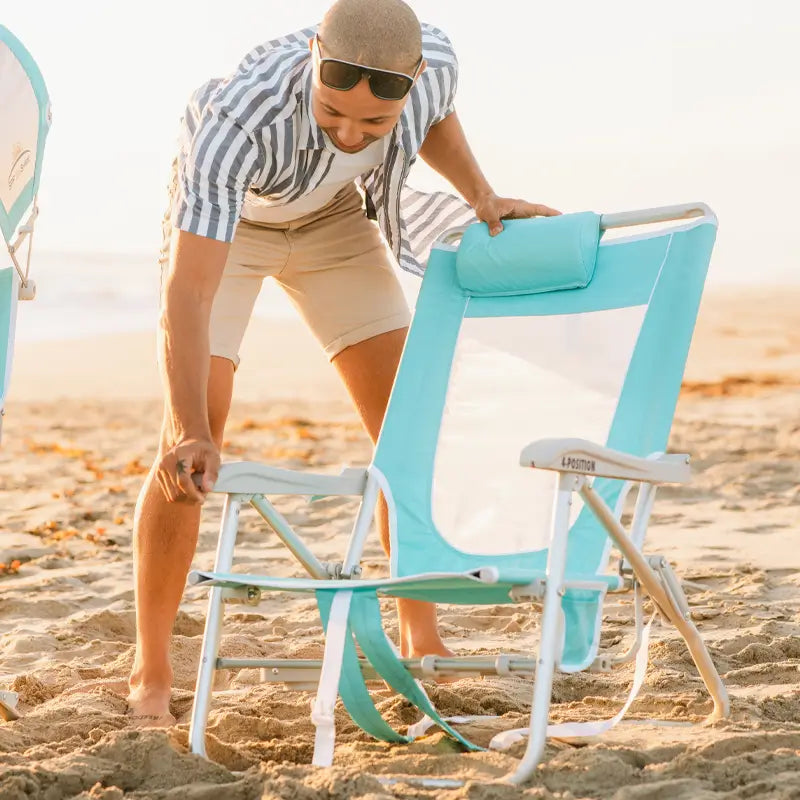 Space-Saving Pico Big Surf with Slide Table - Choice 334 - Ultra-Lightweight Telescoping PackSeat Travel Stool Detail