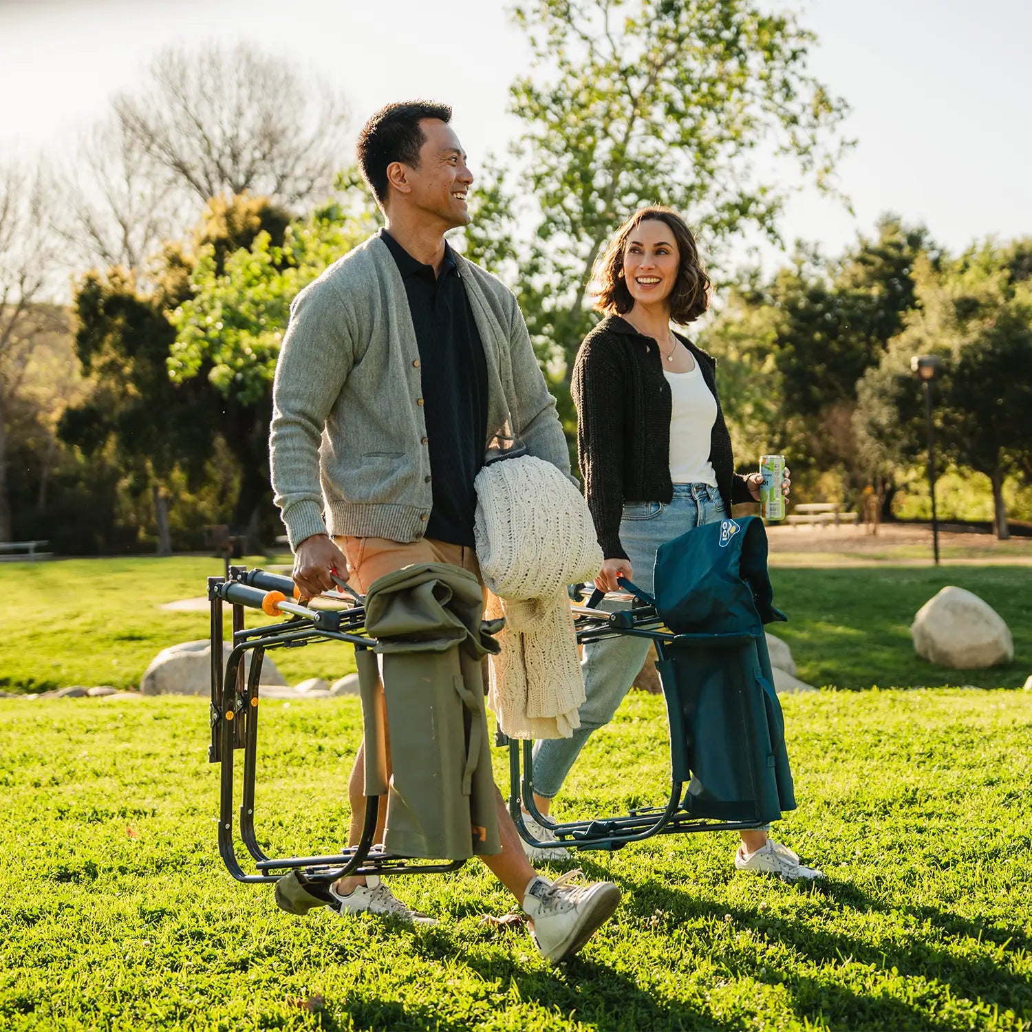 Lightweight Messenger Grab & Go Rocker - Choice 551 - Space-Saving Micro-Folding Chair for Backpacking Detail