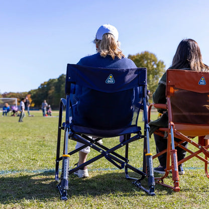 Premium All-Weather Freestyle Rocker Elite - Choice 460 - Patented Spring-Action Rocking Chair for Camping Detail