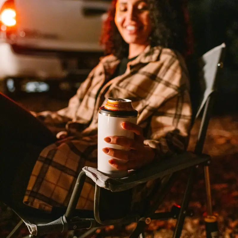 Heavy-Duty Freestyle Kickback Rocker - Choice 345 - Freestyle Rocker Portable Outdoor Folding Chair Detail