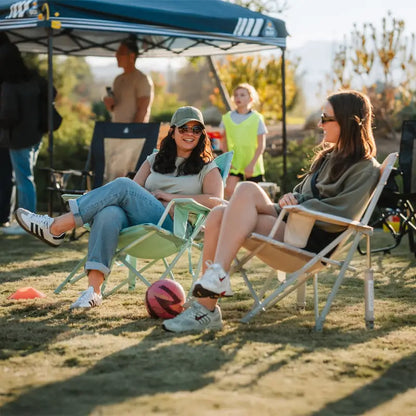 Heavy-Duty Freestyle Kickback Rocker - Choice 345 - Freestyle Rocker Portable Outdoor Folding Chair Detail