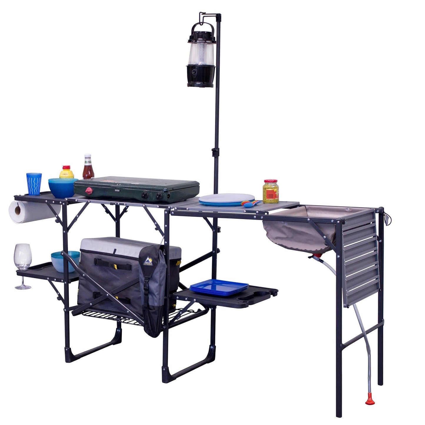 Stainless Steel BBQ Master Cook Station - Choice 171 - Heavy-Duty Stainless Steel Camp Cooking Gear Detail