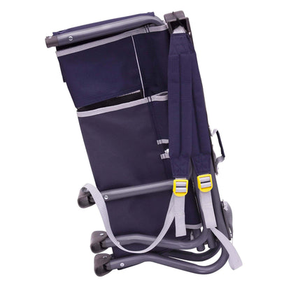 Ultra-Compact Bi-Fold Slim Event Chair - Choice 334 - Ultra-Lightweight Telescoping PackSeat Travel Stool Detail