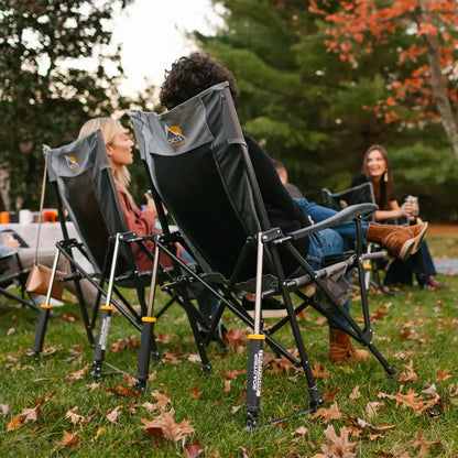 Smooth Motion RoadTrip Rocker - Choice 855 - RoadTrip Rocker Smooth Motion Camp Chair Detail