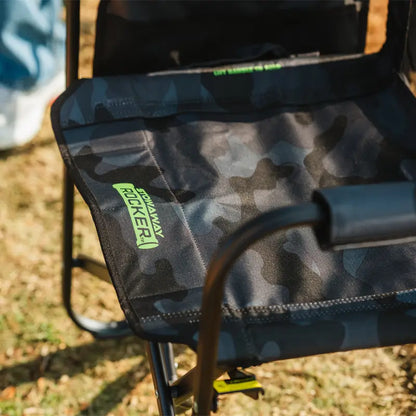 Lightweight Messenger Stowaway Rocker - Choice 794 - Premium Slim-Fold Compact Chair with Messenger Bag Detail