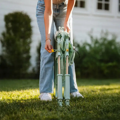Lightweight Messenger Stowaway Rocker - Choice 794 - Premium Slim-Fold Compact Chair with Messenger Bag Detail