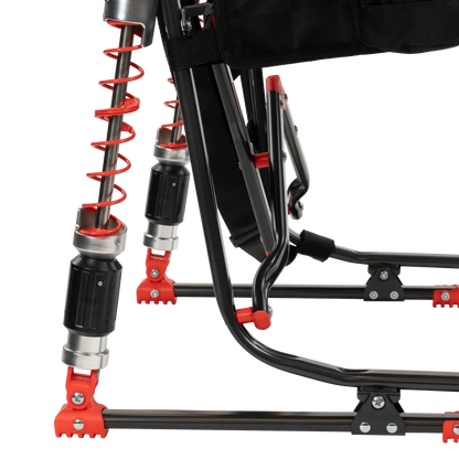 Luxury Camp Adjustable Rocker - NASCAR - Choice 899 - Heavy-Duty Kickback Rocker with Beverage Holder Detail