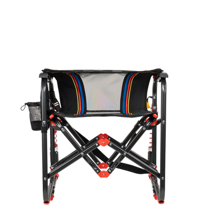 Luxury Camp Adjustable Rocker - NASCAR - Choice 899 - Heavy-Duty Kickback Rocker with Beverage Holder Detail