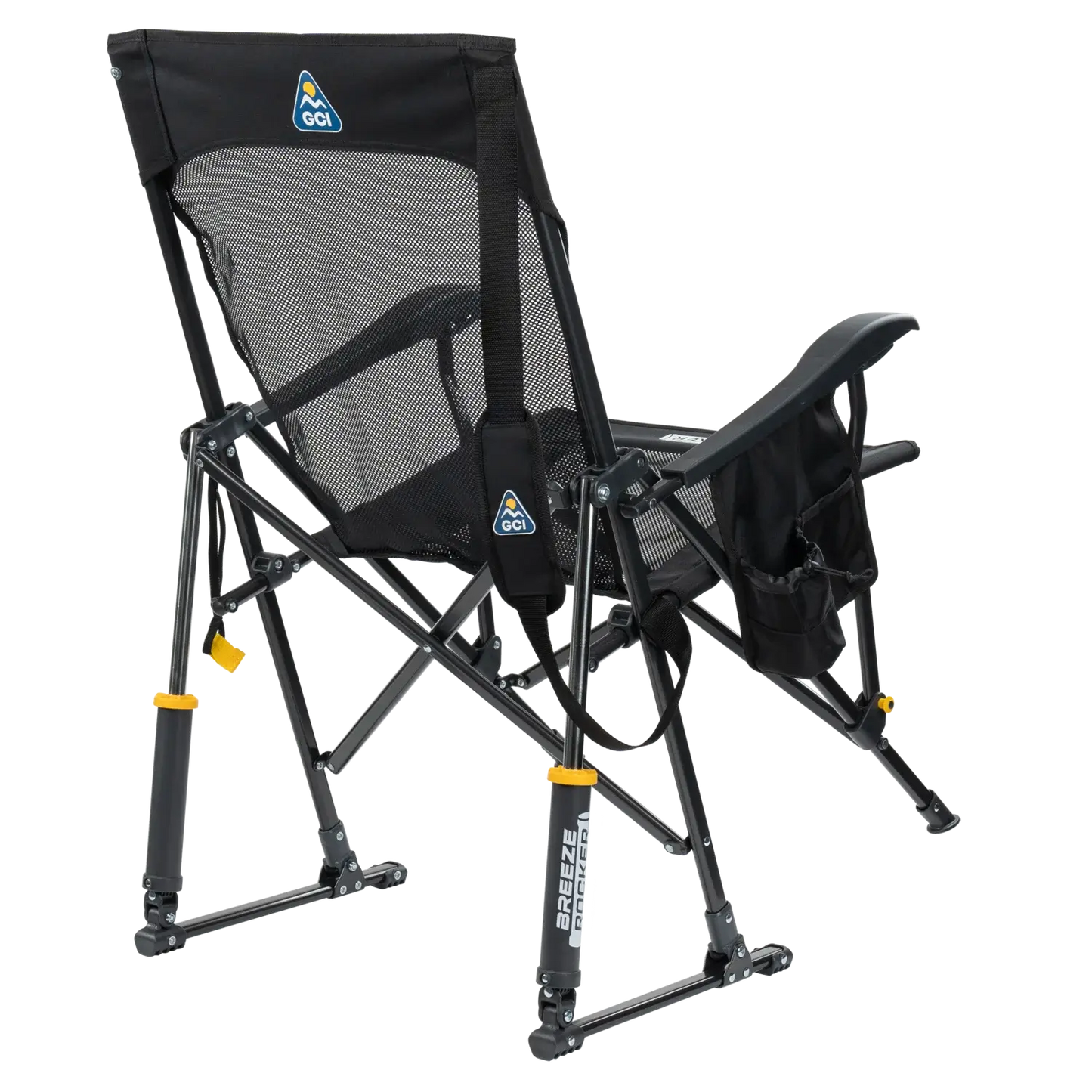 Luxury Camp BreezeRocker - Choice 504 - Freestyle Rocker Portable Outdoor Folding Chair Detail