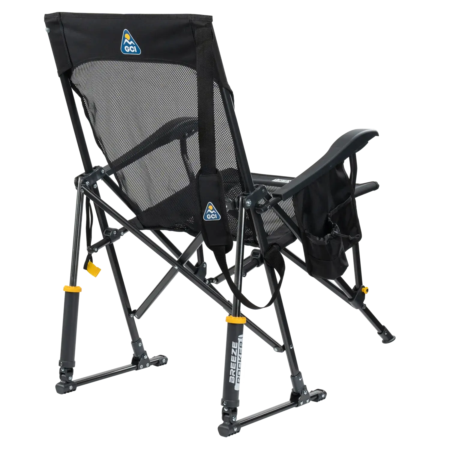 Luxury Camp BreezeRocker - Choice 504 - Freestyle Rocker Portable Outdoor Folding Chair Detail